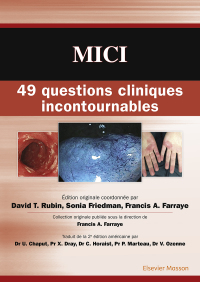 Cover image: MICI : 49 questions cliniques incontournables 9782294748462