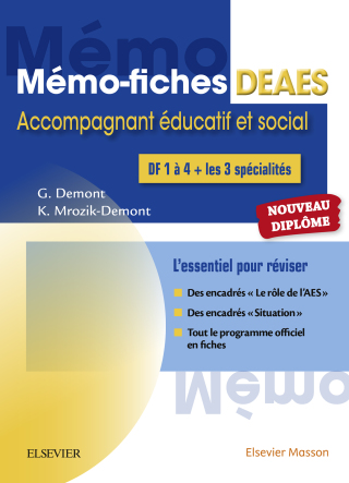 Cover image: Mémo-fiches DEAES - Diplôme d'Etat d'Accompagnant Educatif et Social 9782294753855