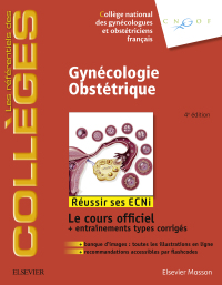 Cover image: Gynécologie Obstétrique 4th edition 9782294754067