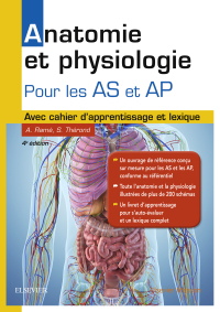 صورة الغلاف: Anatomie et physiologie. Aide-soignant et Auxiliaire de puériculture 4th edition 9782294753022