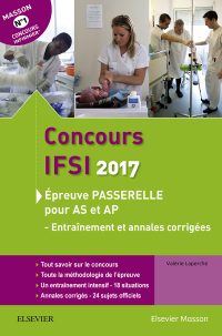 Cover image: Concours IFSI 2017. Épreuve passerelle pour AS et  AP 3rd edition 9782294747632