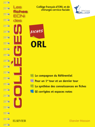 Imagen de portada: Fiches ORL 1st edition 9782294756801
