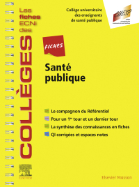 Cover image: Fiches Santé publique 1st edition 9782294756825