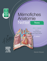 Omslagafbeelding: Mémofiches Anatomie Netter - Tronc 5th edition 9782294758690