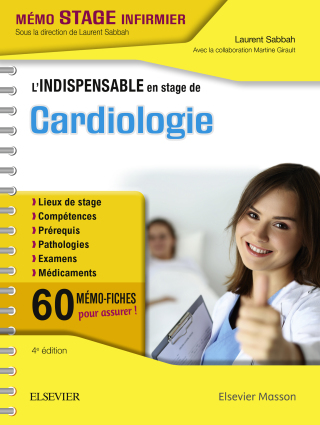 Cover image: L'indispensable en stage de Cardiologie 4th edition 9782294758911