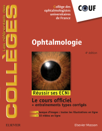 Imagen de portada: Ophtalmologie 4th edition 9782294748400