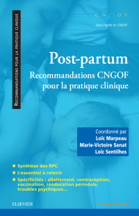 Cover image: Post-partum : recommandations CNGOF pour la pratique clinique 9782294759185