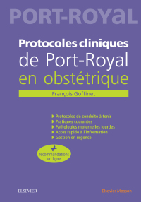 Titelbild: Protocoles cliniques de Port-royal en obstétrique 5th edition 9782294755491