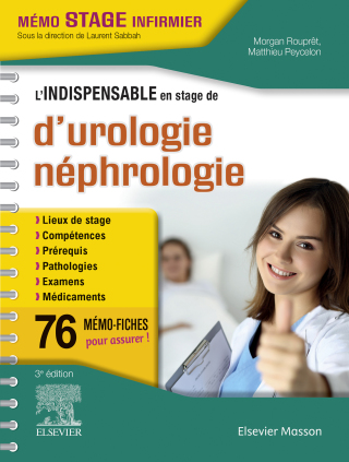 Immagine di copertina: L'indispensable en stage d'urologie-néphrologie 3rd edition 9782294763786