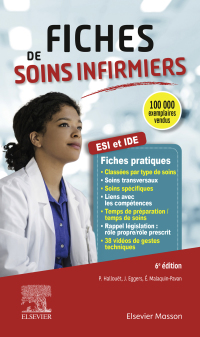 صورة الغلاف: Fiches de soins infirmiers 6th edition 9782294765292