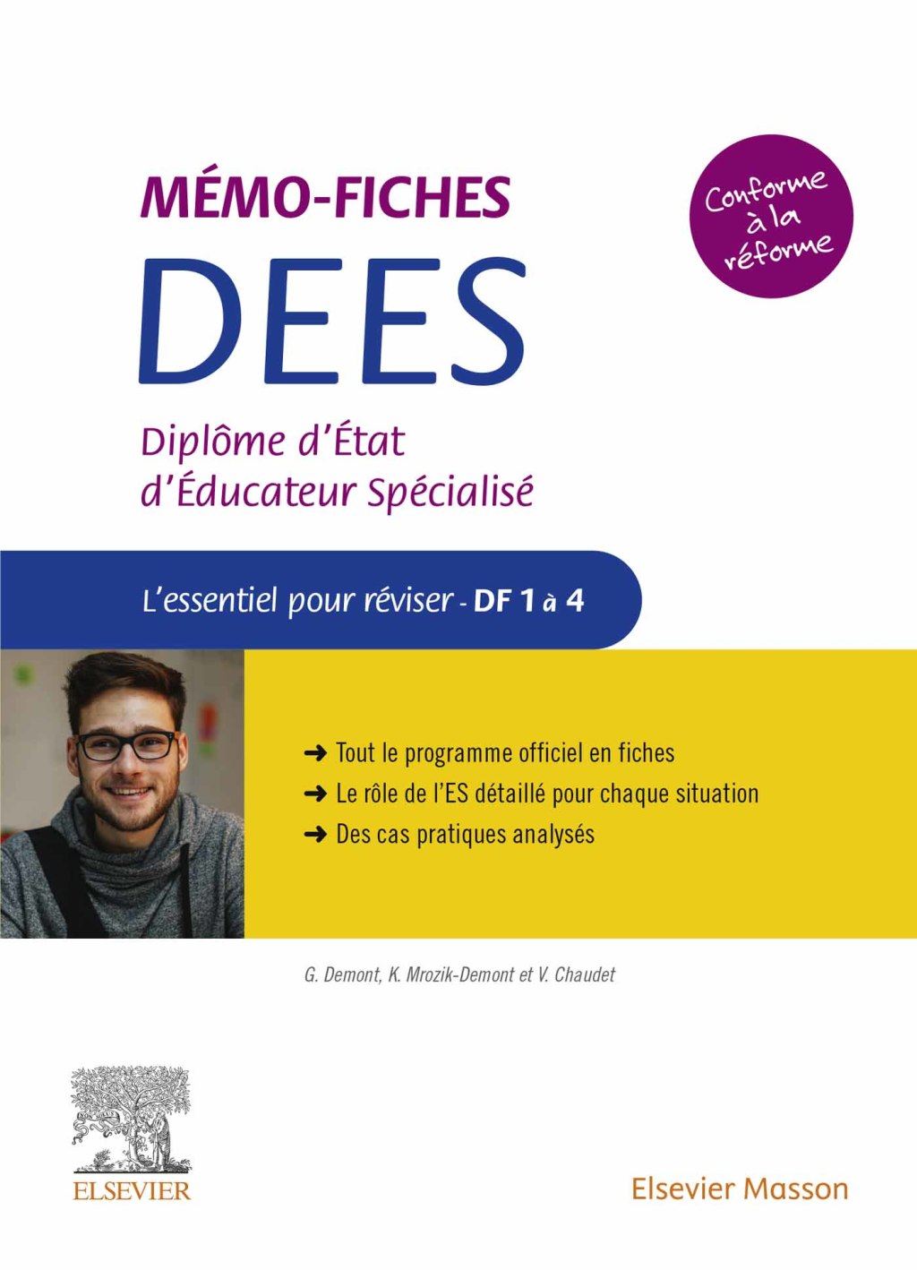 Mémo-Fiches DEES – Diplôme d’État d’éducateur spécialisé L’essentiel pour réviser – DC1 à 4