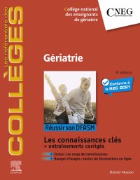 Cover image: Gériatrie 5th edition 9782294770227