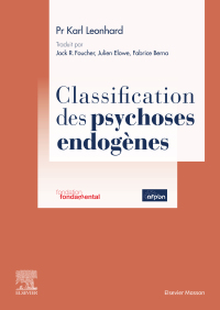 Cover image: Classification des psychoses endogènes 9782294771286