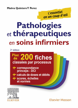 Cover image: Pathologies et thérapeutiques en soins infirmiers 2nd edition 9782294771149