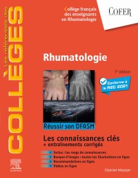 Titelbild: Rhumatologie 7th edition 9782294769757