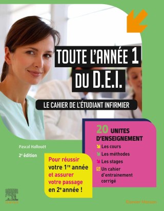 Cover image: Toute l'année 1 du D.E.I. Le cahier de l'étudiant infirmier 2nd edition 9782294771385