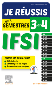 Cover image: Je réussis mes semestres 3 et 4 - IFSI 9782294771309