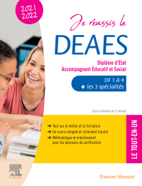 Cover image: Je réussis le DEAES - Diplôme d'État Accompagnant Éducatif et Social - 2021-2022 3rd edition 9782294771606