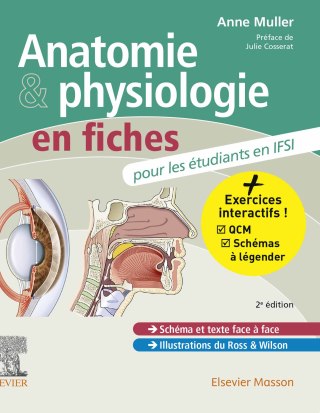 Omslagafbeelding: Anatomie et physiologie en fiches pour les étudiants en IFSI 2nd edition 9782294773679