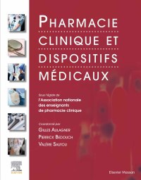 Imagen de portada: Pharmacie clinique et dispositifs médicaux 1st edition 9782294773990