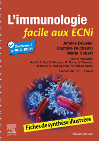 Imagen de portada: L'immunologie facile aux ECNi 9782294775598