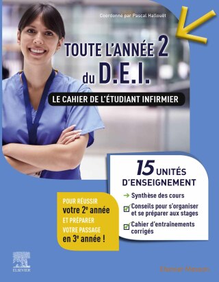 Omslagafbeelding: Toute l'année 2 du DEI Le cahier de l'étudiant infirmier 2nd edition 9782294774195