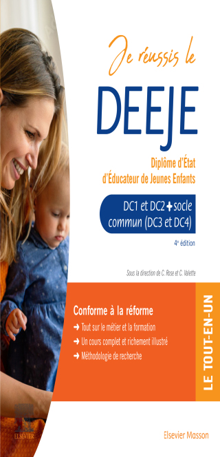 Cover image: Je réussis le DEEJE. Diplôme d'État d'éducateur de jeunes enfants 4th edition 9782294777547