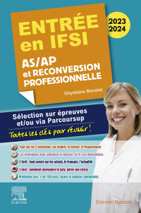Cover image: Entrée en IFSI 2023-2024 - AS/AP et reconversion professionnelle 2nd edition 9782294779633