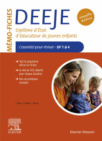 Cover image: Mémo-Fiches DEEJE - Diplôme d'État d'éducateur de jeunes enfants 3rd edition 9782294781599