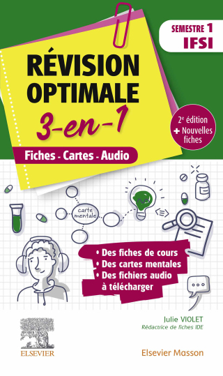 Cover image: Révision optimale 3 en 1 _ Semestre 1 IFSI 2nd edition 9782294781384
