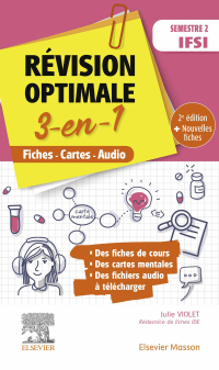 Cover image: Révision optimale 3 en 1 _ Semestre 2 IFSI 2nd edition 9782294781391