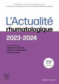 Cover image: L'Actualité rhumatologique 2023-2024 1st edition 9782294782497