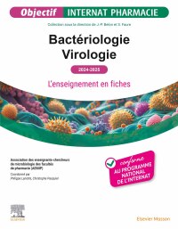 Cover image: Bactériologie - Virologie 2024-2025 2nd edition 9782294784095