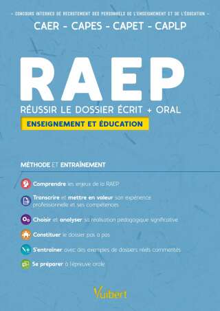 Cover image: RAEP Enseignement et éducation - Dossier et entretien 1st edition 9782311209693