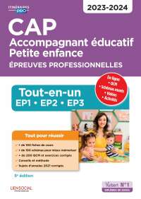 Cover image: CAP : Accompagnant éducatif petite enfance - Épreuves professionnelles - Concours 2023-2024 5th edition 9782311213249
