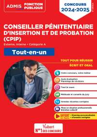 Cover image: Concours Conseiller pénitentiaire d'insertion et de probation (CPIP) - Catégorie A - Tout-en-un 5th edition 9782311215861