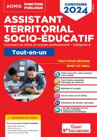 Cover image: Concours Assistant territorial socio-éducatif - Catégorie A - Tout-en-un 5th edition 9782311218305