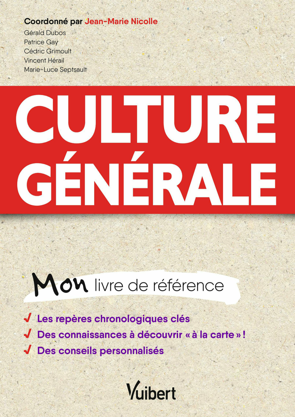 Culture générale Mon livre de référence 1st Edition