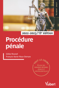 Cover image: Procédure pénale - 2022-2023 13th edition 9782311410051