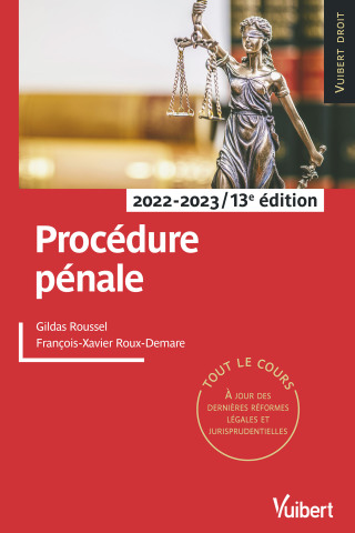 Cover image: Procédure pénale - 2022-2023 13th edition 9782311410051