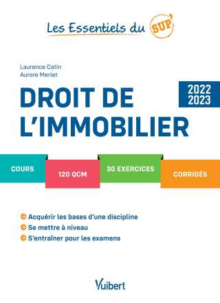 Cover image: Droit de l'immobilier - 2022-2023 2nd edition 9782311411270