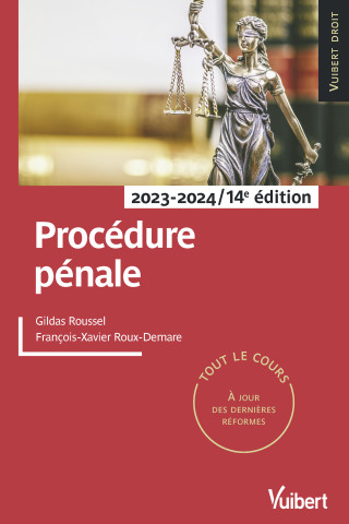 Cover image: Procédure pénale 2023/2024 14th edition 9782311411638