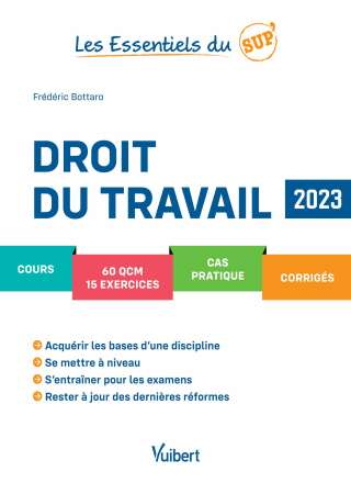 Cover image: Les Essentiels du Sup : Droit du travail 2023 4th edition 9782311411768