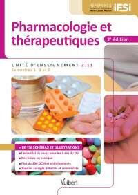 Cover image: Pharmacologie et thérapeutiques - IFSI UE 2.11 (Semestres 1, 3 et 5) 3rd edition 9782311663020
