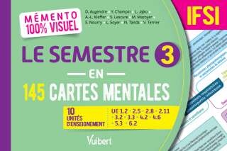 Cover image: Mémento 100% visuel Le semestre 3 en 145 cartes mentales IFSI 1st edition 9782311666755