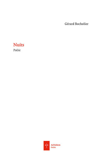 Cover image: Nuits 9782372980227