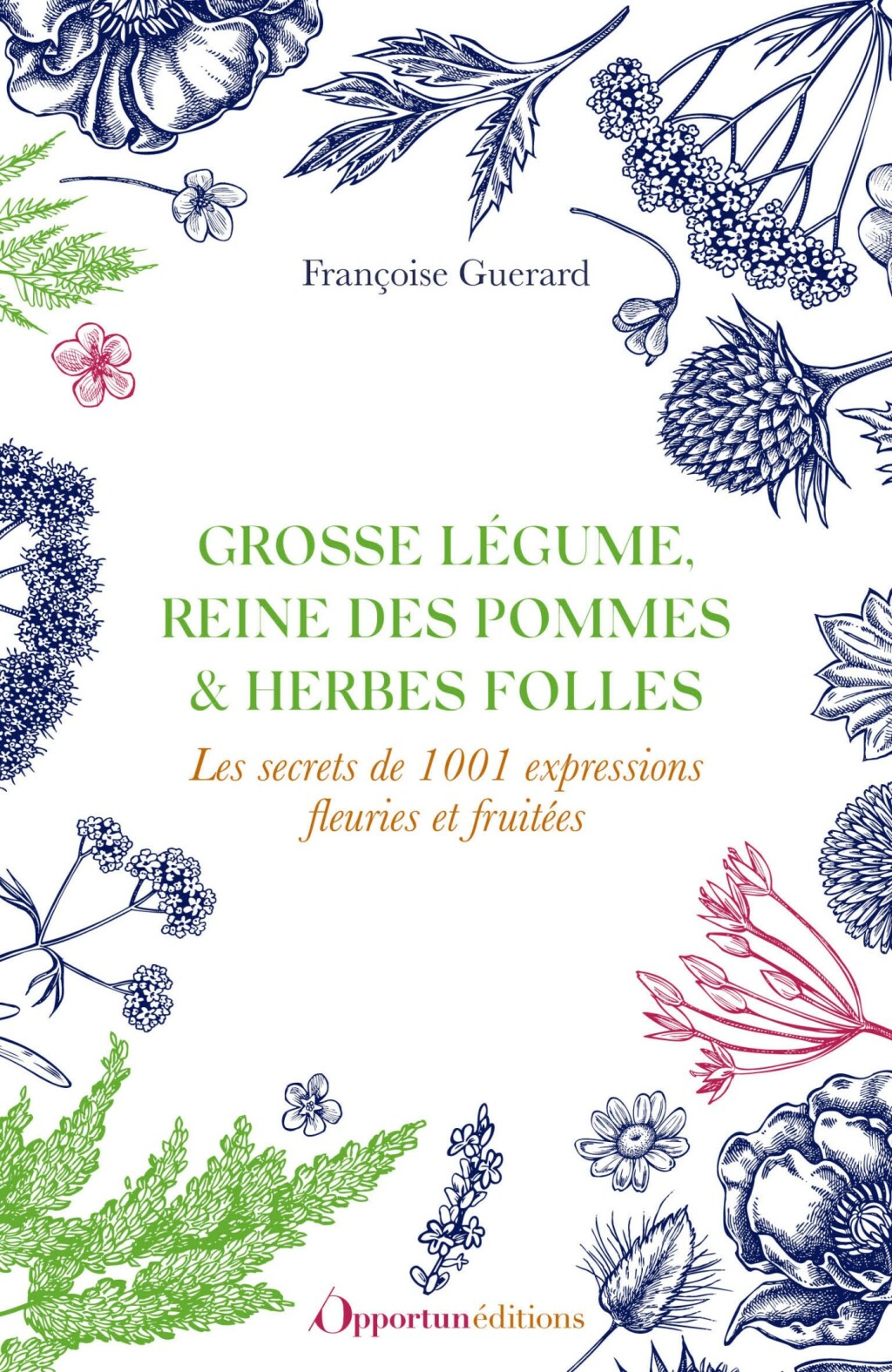 Grosse légume, reine des pommes et herbes folles : Les secrets de 1001 expressions fleuries et fr… 1st Edition