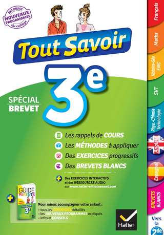 Cover image: Tout savoir 3e Nouveau programme Spécial brevet 9782218997792