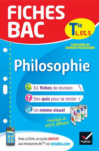 Cover image: Fiches bac Philosophie Tle L, ES, S 9782401046702
