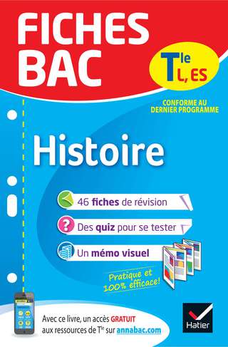 Cover image: Fiches bac Histoire Tle L, ES 9782401046726